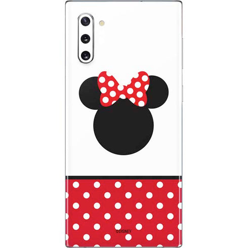 Disney Minnie Mouse Symbol Galaxy Note 10 Skin